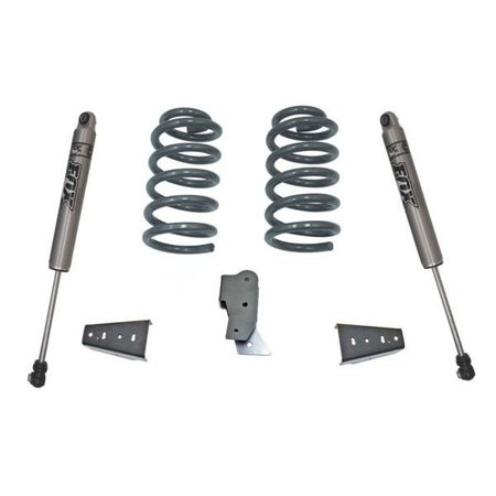 MAXTRAC SUSPENSION INCL, COILS TRACK BAR & SWAY BAR DROP BRKTS, REAR FOX SHOCKS 902430F